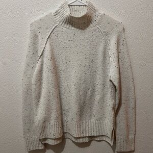 Madison Gray Speckled Knit Sweater